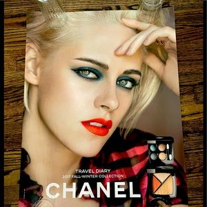 Kristen Stewart Chanel 2007 Travel Diary Advertising Poster